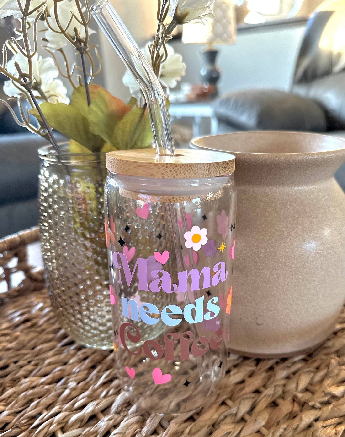 Mama Cup, Beer Glass, Cute Cup, Gift for Friends, Gift for Moms, Party Favor, New Mom Gift, Mother's Day