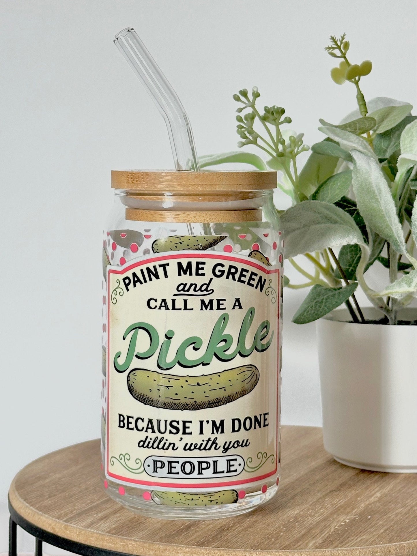 Pickle Cup, Pickle Lover Cup, Beer Glass, Coffee Cup, Funny Gift, Gift for Friend, Party Favor